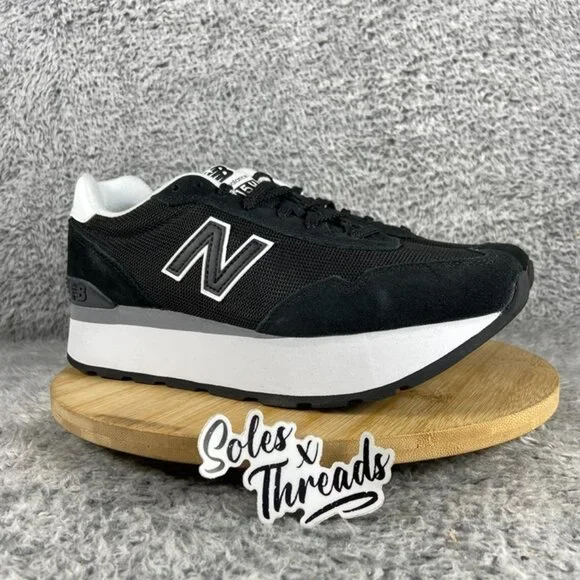 New Balance 515H Classic Size 10 Women Sneakers Black White WL515HBK - Picture 3 of 7